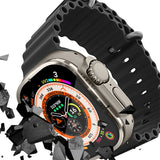 Aluminium Alloy Case+Tempered Glass for Apple Watch Ultra