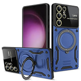 Magnetic Ring Holder Protection Stands Case For Samsung