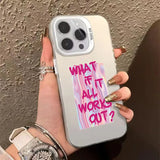 Colorful Maximalist Design Case For iPhone
