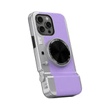 Integrated Mirror Magnetic Suction Camera Photograph Case For iPhone