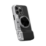 Integrated Mirror Magnetic Suction Camera Photograph Case For iPhone