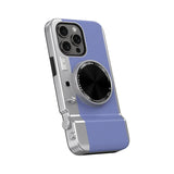 Integrated Mirror Magnetic Suction Camera Photograph Case For iPhone