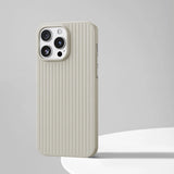 Luxury Magnetic Corrugated Pattern Case For iPhone