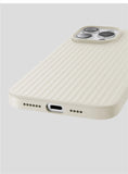 Luxury Magnetic Corrugated Pattern Case For iPhone