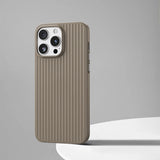 Luxury Magnetic Corrugated Pattern Case For iPhone