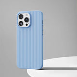 Luxury Magnetic Corrugated Pattern Case For iPhone