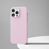 Luxury Magnetic Corrugated Pattern Case For iPhone