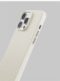 Luxury Magnetic Corrugated Pattern Case For iPhone