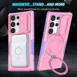 Hybrid Armor Magnetic Case For Samsung