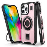 Shockproof Ring Holder Carbon Fiber Case For iPhone