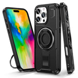 Shockproof Ring Holder Carbon Fiber Case For iPhone