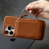 Luxury Separable Magnetic Genuine Leather Case For iPhone