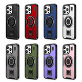 Shockproof Ring Holder Carbon Fiber Case For iPhone