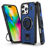 Shockproof Ring Holder Carbon Fiber Case For iPhone
