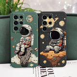 Saturn Cute Child Silicone Case For Samsung Galaxy
