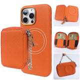 Luxury Separable Magnetic Genuine Leather Case For iPhone