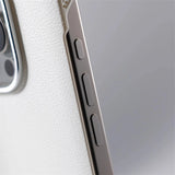 Solid Color Frameless Bumper Slim Case for iPhone