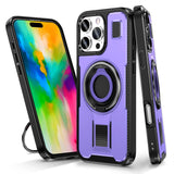 Shockproof Ring Holder Carbon Fiber Case For iPhone