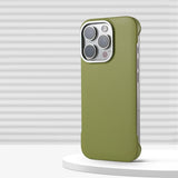 Solid Color Frameless Bumper Slim Case for iPhone