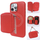 Luxury Separable Magnetic Genuine Leather Case For iPhone