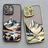 Mountain Peaks Landscape Case for iPhone