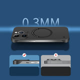 Ultra Thin Hard PC Magnetic Frameless Case For Huawei Nova