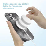 Watercolor Magnetic Matte Case For iPhone
