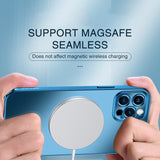 Square Plating Silicone Case For iPhone