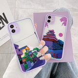 Japanese Anime Hand Painted House scenery  Case For iPhone