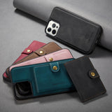 Magnetic Wallet Flip Case for iPhone