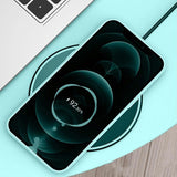 Ultra-thin Cute Clock Square Liquid Silicone Phone Case For iPhone