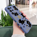 Winding Cat Ball Phone Case For Samsung Galaxy