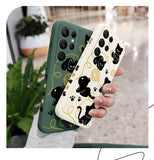 Winding Cat Ball Phone Case For Samsung Galaxy