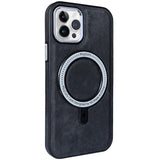 Magsafe Magnetic Shockproof Leather Case For iPhone