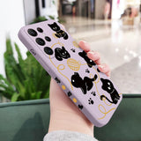 Winding Cat Ball Phone Case For Samsung Galaxy
