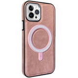 Magsafe Magnetic Shockproof Leather Case For iPhone
