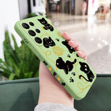 Winding Cat Ball Phone Case For Samsung Galaxy
