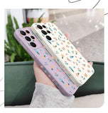 Mini Flowers Phone Case For Samsung Galaxy