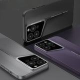 Ultra-Thin Matte Shockproof Lens Protection Hard PC Case For iPhone