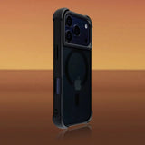 Matte Transparent PC Magnetic Case For iPhone