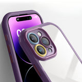 Ultra-thin Heat Dissipation Transparent Mobile Case For iPhone