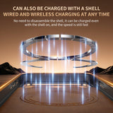 Leather Magnetic Attraction Metal Buttons Case For iPhone