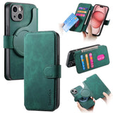 2 in 1 Detachable Card Solt Wallet Magnetic Case For iPhone