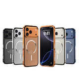 Metal Magnetic Original Color Backplate Case For iPhone