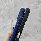 Matte Transparent PC Magnetic Case For iPhone