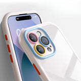 Ultra-thin Heat Dissipation Transparent Mobile Case For iPhone