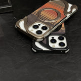 Kevlar Carbon Fiber Borderless Magnetic Case For iPhone