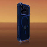 Matte Transparent PC Magnetic Case For iPhone