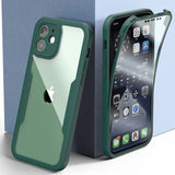 360 Full Cover Screen Protection Case For iPhone