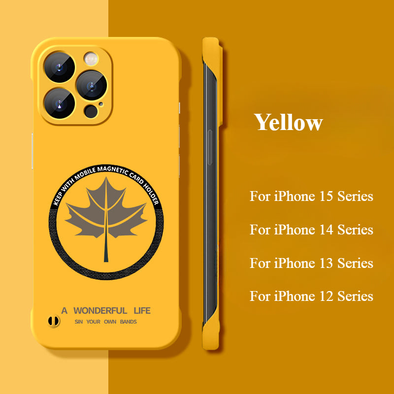 Maple Leaf Borderless Cooling Case For iPhone